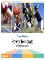 templates powerpoint 740tgp sports light