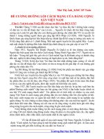 Tài liệu CƯƠNG ĐƯỜNG LỐI doc