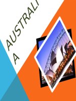 Tài liệu Đặc điểm tự nhiên và xã hội nước Úc pdf