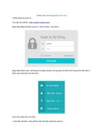 Tài liệu Hướng dẫn sử dụng quản trị vé tàu pot
