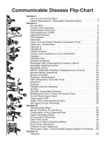Tài liệu Communicable Disease Flip-Chart ppt