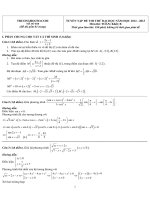 Tài liệu TUYỂN TẬP ĐỀ THI THỬ ĐẠI HỌC NĂM HỌC 2012 - 2013 MÔN TOÁN KHỐI B10 pptx
