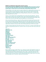 Tài liệu Những từ có thể gây tác dụng ngược trong CV của bạn docx