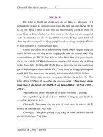 thực trạng và giải pháp quản lý chi trả các chế độ bhxh dài hạn ở bhxh việt nam (2005 – 2007