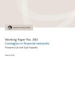 Tài liệu Contagion in financial networks by Prasanna Gai and Sujit Kapadia pdf