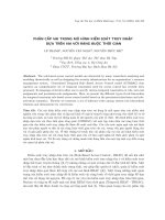 Tài liệu Phân cấp vai trong mô hình kiểm soát truy nhập dựa trên vai với rằng buộc thời gian. pot