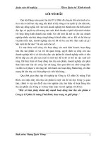 một số biện pháp nhằm đẩy mạnh hoạt động tiêu thụ sản phẩm ở công ty cổ phần xi măng thái bình, thực trạng và giải pháp