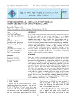 Tài liệu SỬ DỤNG EMZYME -1,4-GLUCAN GLUCOHYDROLASE TRONG CHẾ BIẾN NƯỚC UỐNG TỪ KHOAI LANG docx