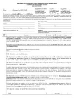 Tài liệu ARKANSAS STATE HIGHWAY AND TRANSPORTATION DEPARTMENT EQUIPMENT AND PROCUREMENT DIVISION BID INVITATION doc