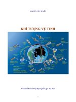 Tài liệu KHÍ TƯỢNG VỆ TINH ppt
