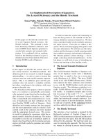 Tài liệu Báo cáo khoa học: 