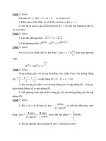 Tài liệu Đề Thi Thử Đại Học Khối A, A1, B, D Toán - Phần 15 - Đề 29 pdf