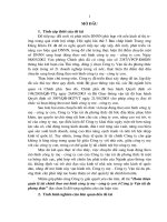 hoàn thiện quản lý tài chính theo mô hình công ty mẹ - công ty con ở công ty vận tải đa phương thức