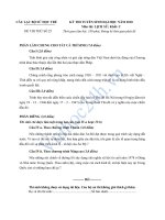 Tài liệu ĐÁP ÁN VÀ ĐỀ THI THỬ ĐẠI HỌC NĂM 2013 KHỐI C MÔN LỊCH SỬ ĐỀ SỐ 25 doc