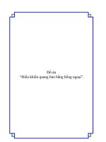 điều khiển quang báo bằng hồng ngoại