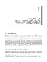 Chapter 1  theory of electromechanical energy conversion