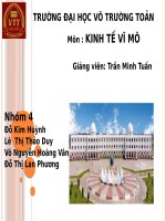 Bao cao  PHAN TICH TAC DONG CUA CHINH SACH HO TRO TIN DUNG DEN THI TRUONG BAT DONG SAN