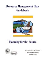 Tài liệu RESOURCE MANAGEMENT PLAN GUIDEBOOK PLANNING FOR THE FUTURE pdf