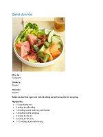Tài liệu Salad dưa hấu docx