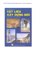 vật liệu xây dựng mới