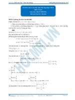 Hướng dẫn giải đề thi thử số 5 - 2012 môn toán thầy phương