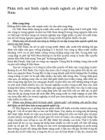 Phân tích lợi thế cạnh tranh ngành cà phê tại việt nam