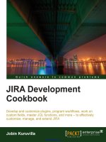 Tài liệu JIRA Development Cookbook docx