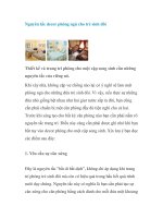 Tài liệu Nguyên tắc decor phòng ngủ cho trẻ sinh đôi pdf