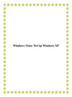 Tài liệu Windows Vista: Trở lại Windows XP.Sự xung đột phần mềm pot