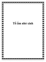 Tài liệu Tổ ấm nhỏ xinh ppt