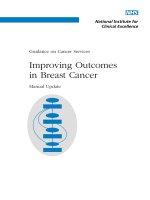 Tài liệu Guidance on Cancer Services Improving Outcomes in Breast Cancer pdf