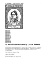 Tài liệu Treatise on the Diseases of Women doc