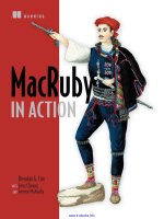 Tài liệu MacRuby in Action pptx