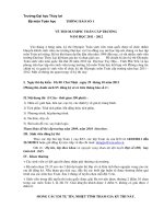 Tài liệu Đề thi Olympic toán sinh viên NĂM 2009 -2010 đại học thủy lợi doc