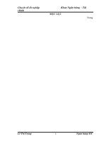 giải pháp tăng cường hoạt động huy động vốn tại chi nhánh ngân hàng nông nghiệp và phát triển nông thôn hà nội