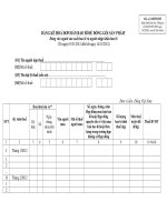 Tài liệu MẪU BẢNG KÊ HOÁ ĐƠN BÁN BAO BÌ ĐỂ ĐÓNG GÓI SẢN PHẨM docx