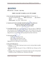 Kế toán tập hợp chí phí SX và tính giá thành sản phẩm tại cty TNHH dệt may TM tấn minh