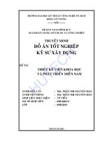 Thiết kế viện khoa học và phát triển Việt Nam