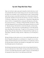 Tài liệu Sự tích Tháp Bút Kim Nhan doc