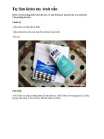 Tài liệu Tự làm khăn tay xinh xắn potx