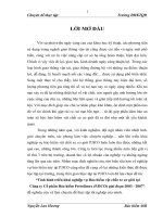 tình hình triển khai nghiệp vụ bảo hiểm vật chất xe cơ giới tại công ty cổ phần bảo hiểm petrolimex (pjico) giai đoạn 2003 - 2007