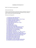 Tài liệu DANH MUC KY NANG QUAN LY ppt