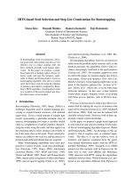 Tài liệu Báo cáo khoa học: 