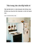 Tài liệu Tân trang cho căn bếp buồn tẻ pdf