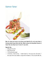 Tài liệu Salmon Tartar doc