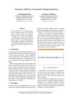 Tài liệu Báo cáo khoa học: 