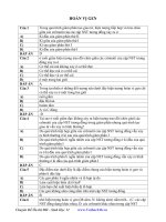 Tài liệu Phương pháp học sinh- Hoán vị gen ppt