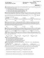 Tài liệu Đề Thi Đại Học Khối A, A1 Vật Lý 2013 - Phần 7 - Đề 5 pptx