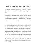 Tài liệu Khắc phục sự 