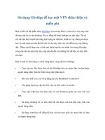 Tài liệu Sử dụng Gbridge để tạo một VPN thân thiện và miễn phí doc